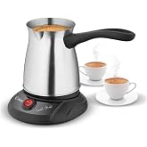 Kiwi Kcm-7512 Inox T&uuml;rk Kahve Makinesi, G&uuml;m&uuml;ş