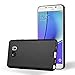 Price comparison product image Cadorabo DE-103921 TPU Silicone Case for Samsung Galaxy Note 5 in Matt Metallic Design Black