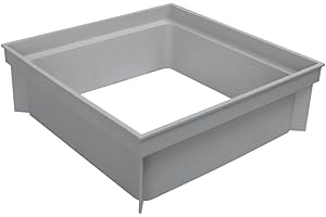 MARLEY DEUTSCHLAND Marley Aufsatz 297x297mm für Einlaufschacht 300x300mm Schachtaufsatz Erhöhung Ablauf