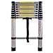 Produktbild MCTECH® Aluminium Teleskopleiter klappbar 2,6m Multifunktionsleiter Aluleiter Klappleiter 150 kg Belastbarkeit (2,6m)