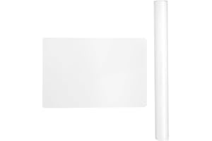 Rosenice Acryl-Tonroller, mit Acryl-Trägerplatte, zum Formen und Modellieren, 2 Stück