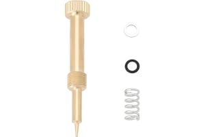 EMSea 1 Vis de Mélange Air-Carburant pour Carburateur Compatible avec Mikuni VM22 Compatible avec YBR 125 M6x0,5 Longueur 42 Mm pour Ateliers de Réparation de Motos Courses Ou Compétitions