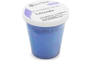 Gran Velada - Colorante en Polvo Lavanda para Velas 30 cc | Fácil de Usar | Acabado Profesional | Duradero