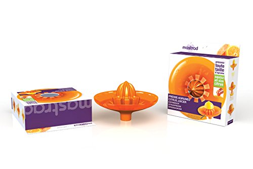 Mastrad F33309 Saft- und Zitruspressen, Kunststoff, orange, 8,8 x 14,5 x 14,5 cm - 2