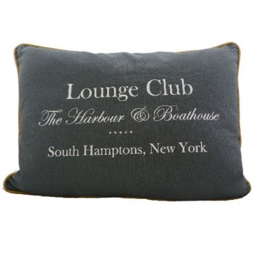 Mars & More - Kissen - 35 x 50 cm - Lounge Club - Grau - inkl. Füllung