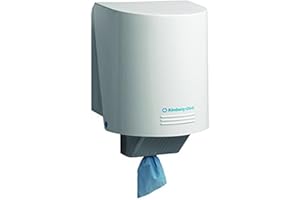Kimberly-Clark Professional 7088 Dispensador de paños en rollo central, Blanco