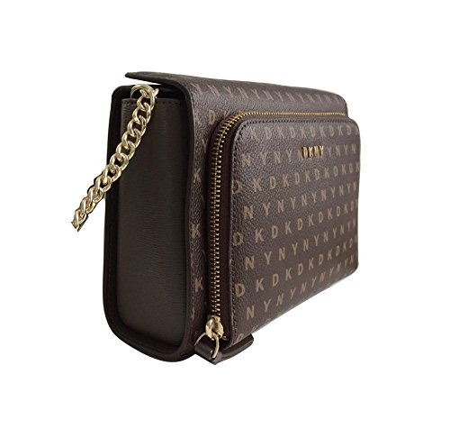 Preisvergleich Produktbild DKNY , Damen Umhängetasche braun braun