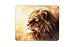 Produktbild Majestätischer Löwe Mauspad Pad - Kunst-Zeichnung Lions Katzen-Mamma-Vati-Geschenk-Computer # 8800