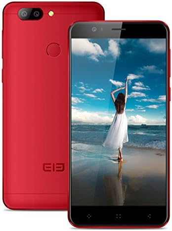 Elephone P8 MiNI Unlocked 4G Smartphones 4GB RAM+64GB ROM  5.0 Inch  FHD Screen Android 7.0  FHD MTK6750T Octa Core 16MP+13MP Dual Camera Dual SIM Fingerprint/GPS/AGPS/Bluetooth 4.0/OTG Sim-Free Mobile Phone-Red★Christmas Gift★