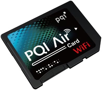 PQI Air Card SDHC WiFi Card Black