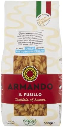 ARMANDO Il Fusillo, Pasta di Semola di Grano Duro, 12x500g
