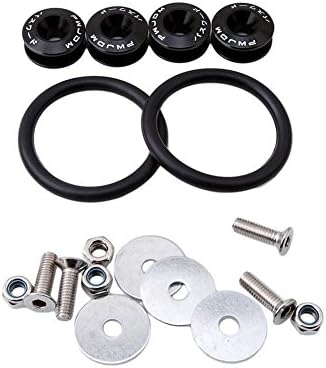 Bumper Quick Release,4 Pack Fasteners Front Rear Bumpers for Car Bumpers Trunk Fender Hatch Lids Kit