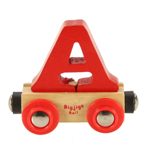 Bigjigs Rail Rail Name Letter A (One Supplied)