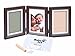 Baby Art Double Print Frame Classic (Brown & Taupe/Beige)