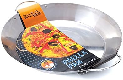 Steven Raichlen Best of BBQ Stainless Paella Pan