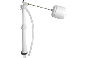 fominaya 144300320 Grifo Extensible Vertical 3/8", conexión en Resina (Pom) Negro, Estandar