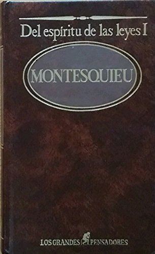 Preisvergleich Produktbild Del espíritu de las leyes. Tema I