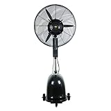 RMJAI Grand Réservoir D'eau De Ventilateur De Brumisateur Extérieur D'intérieur 50L (Size : Fan Diameter 750mm)