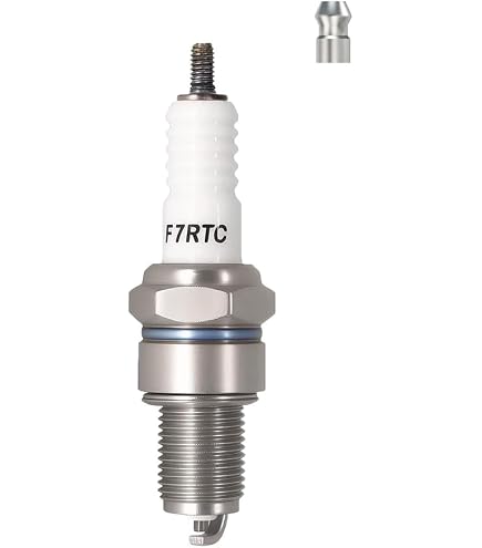TORCH Candele Accensione E8RC (4 Pezzi) | Sostituiscono NGK BR8HS, BOSCH WR4AC | Filetto 14mm | Potere Calorifico 8