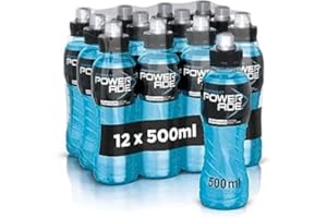 SARAS FLAVOURS OF ASIA Powerade Berry & Tropical 12 x 500ml | Isotonic Sports Drink | Great Tasting | Low Calorie