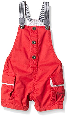 Timberland Baby-Boys Salopette Courte Garcon One Piece, red (rouge (pimento)), size 6 months
