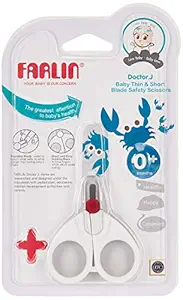 Farlin Thin and Short Blade Safety Scissor