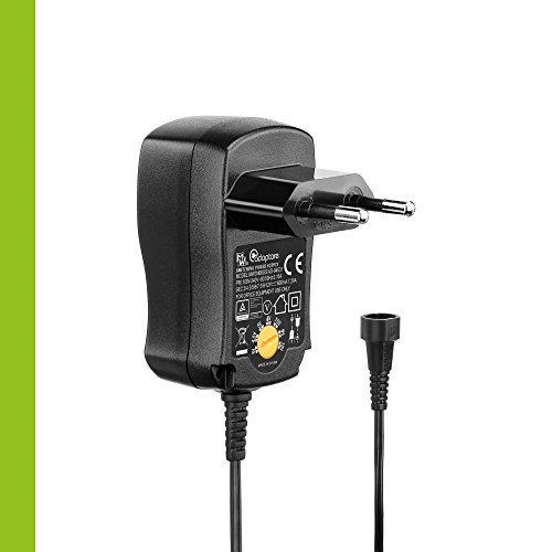 adaptare Universal-Schalt-Netzteil 3-12V DC / 600 mA Stärke / 7,2W Leistung / 9 Adapter-Stecker inkl. USB-Buchse / GS + eco-friendly - 5
