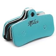 Miles Racing  Fahrrad MTB Scheibenbremsbeläge, semi metallisch für Shimano New Saint, Tektro Dorado & Orion