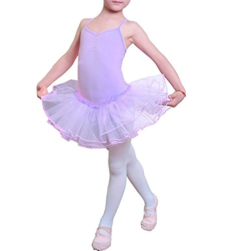 Imixcity Ragazza Leotard Vestito Tutu Balletto Dancewear Body Ginnastica Abbigliamento 3-12 anni ...