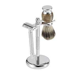 Anself 3 in 1 Men's Shaving Set Male Facial Shaving & Cleaning Tool - Image 8