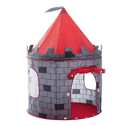 deAO Red Castle Quick Assemble Play Tent for Kids - Pop Up Design Easy Assemble Includes Handy Storage Bag reviews deAO Red Castle Quick Assemble Play Tent for Kids - Pop Up Design Easy Assemble Includes Handy Storage Bag