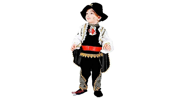 VENEZIANO Novidea Costume Vestito Carnevale Bambino Baby Zorro Cavaliere 12  18 24 Mesi 1 2 Anni (12/18 Mesi) : Amazon.it: Giochi e giocattoli