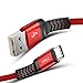 Price comparison product image ULTRICS USB C Cable, 1M Type C to A 3.0 Nylon Braided Fast Charging Data Sync Lead Compatible with Samsung Galaxy S10E/ S10/ S9 Plus, MacBook, OnePlus 6T/ 7 Pro, LG, Google Pixel and More - Red