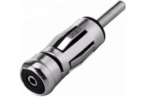 Audioproject A274 - adapter antenowy radio samochodowe ISO - DIN - prosty adapter anteny do samochodów osobowych - adapter anteny samochodowej samochód wtyczka - uniwersalna antena samochodowa radio