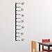 Football children's height chart wall sticker H540K - RED