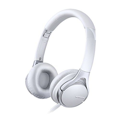 Price comparison product image Sony MDR10RC Overhead Lightweight Folding Headphones - White