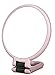 Danielle Metallic Soft Touch Hand Held Mirror, Blush Pink