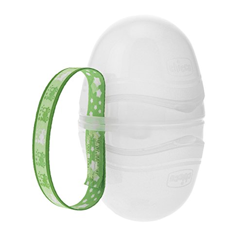 Chicco 2er Schnullerbox, leuchtend