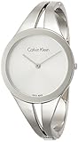 Calvin Klein Damen Analog Quarz Uhr mit Edelstahl Armband K7W2S116