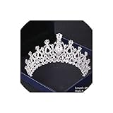 Item: Kristall Strass Hochzeit Krone, Form \ Muster: Anlage