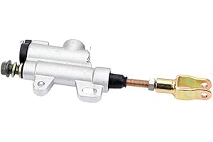 MOMOALA 10mm Boulon Banjo Argent arrière Frein hydraulique maître-Cylindre adapté Pit Dirt Bike ATV - Ruban