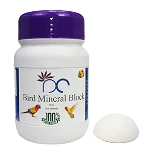 DC enterprises Bird Mineral Block with Fruit Formula (180g, 10 Blocks)