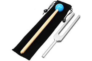 Fippy 528 HZ Aluminium Medizinische Stimmgabel mit Hammer Ball Medizinische Instrumente Stimm Vibration Sound Therapie Tool Set