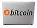 Produktbild Bitcoin Logo – Wand/Laptop/Auto/Shop Wandtattoo, schwarz/orange, Small: 6cm x 30cm / 2" x 12"