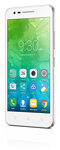 Lenovo C2 K10A40 Smartphone, 8 GB, Bianco