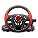 Produktbild Fuitna Computerspiel Lenkrad 300 ° Drehung Metallreifenform Antriebskraft Racing SIM Controller Auto mit Leder Textur Metall, Unterstützung für PC / PS3