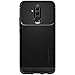 Price comparison product image Spigen [Rugged Armor] Case Compatible for Huawei Mate 20 Lite, Original Patent Black Carbon Fiber Design Flexible Slim TPU Phone Cover for Huawei Mate 20 Lite Case