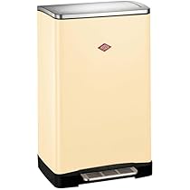 Wesco Big Double Boy Wit Mat Prullenbak - KAST en KEUKEN