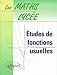Etude de fonctions usuelles,...