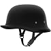 Daytona German Basic/Custom Novelty Cruiser Motorcycle Helmet - Dull Black / X-Large RS.6509.00